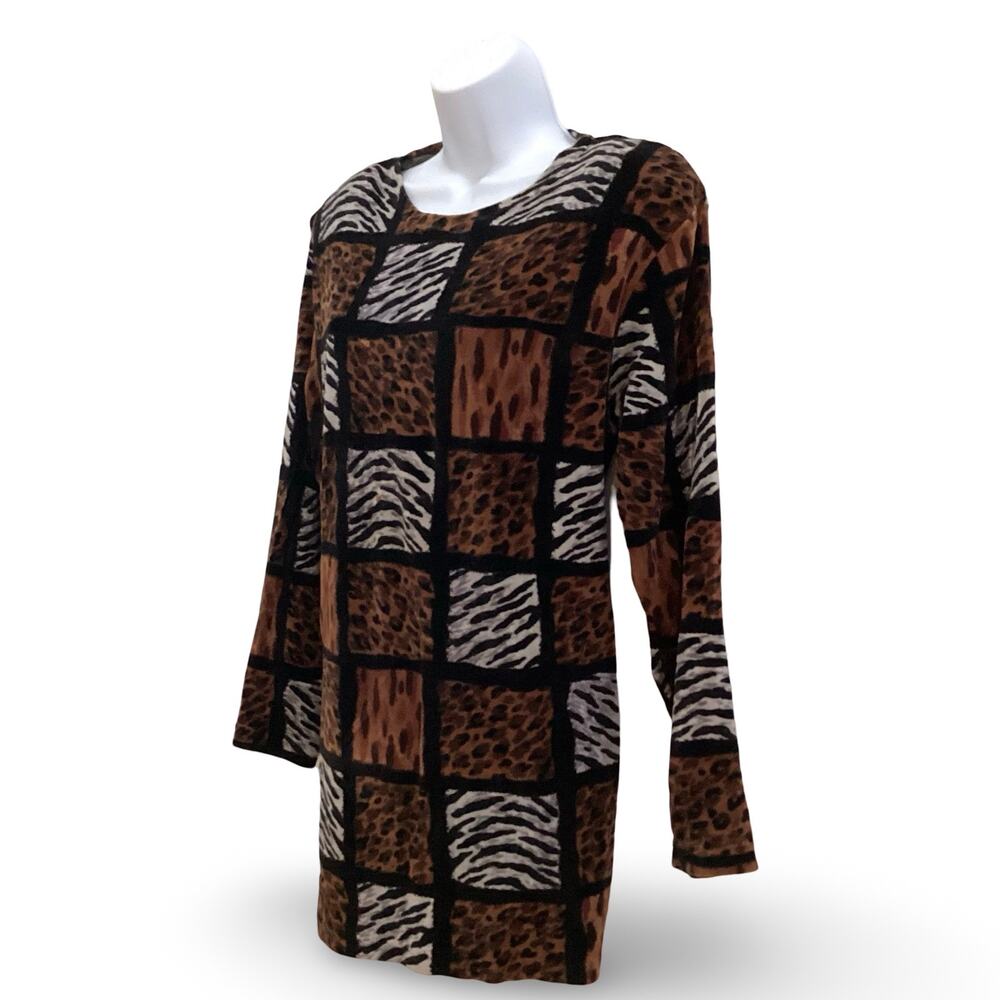 Jason Maxwell Mixed Pattern Tunic - Picture 2 of 6